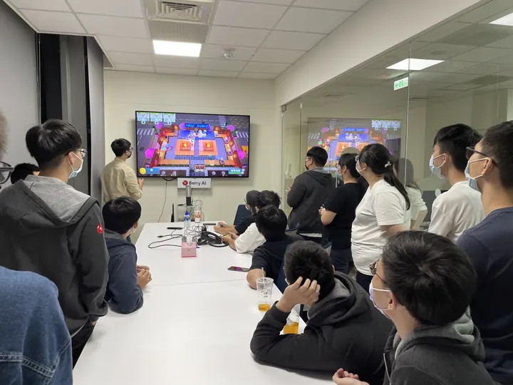 Berry AI team moment